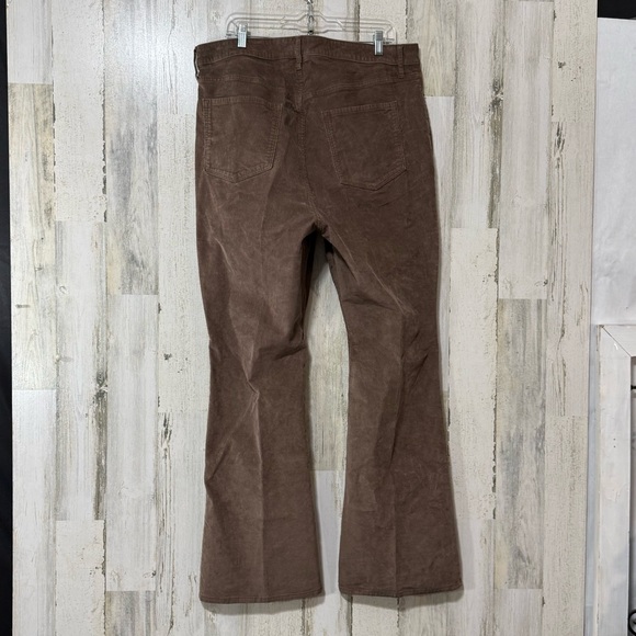Old Navy Corduroy Brown Fit & Flare Pants - Picture 7 of 11
